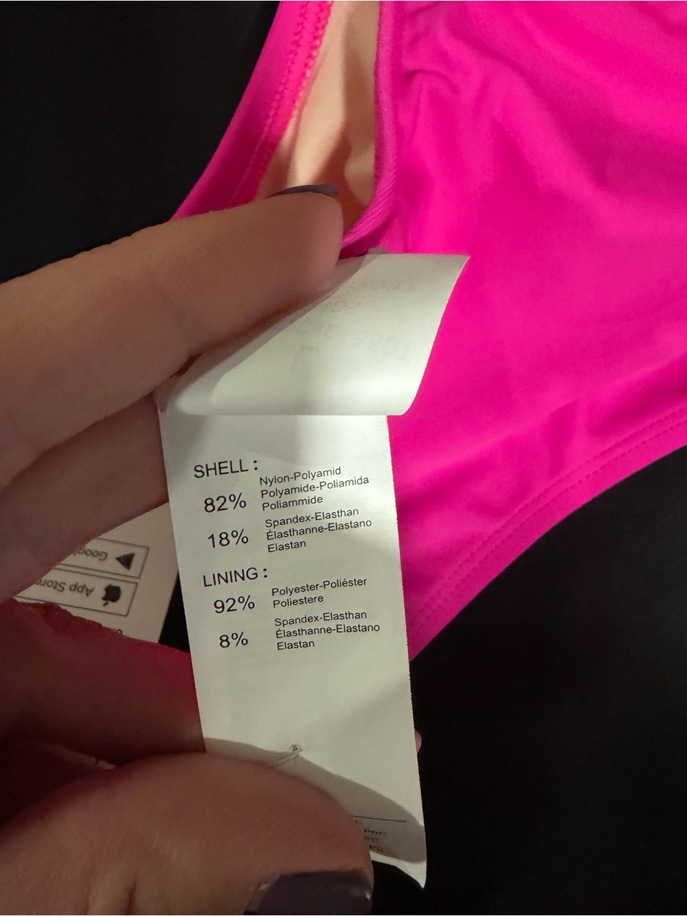 Cupshe Neon Colorblock Bikini Top and High Waisted Bottoms Size L NWT - Picture 10 of 11